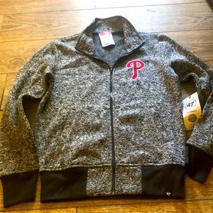 Grey Philly jacket (thick wool material) new from Marshall’s